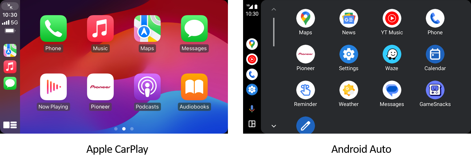 Apple y Android